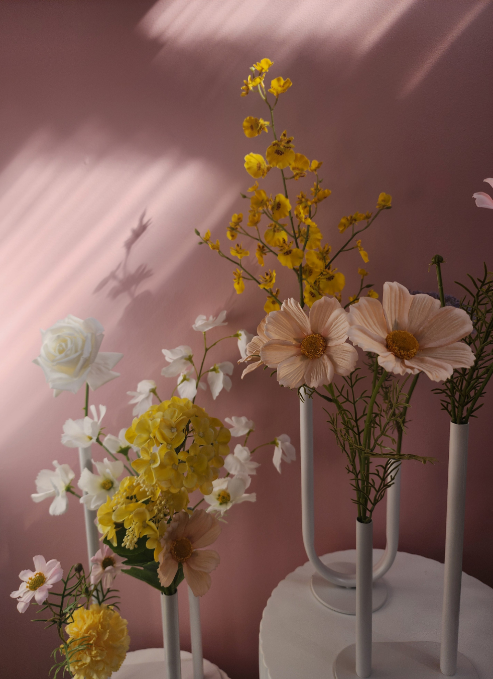 Bud Vase Flower Sets